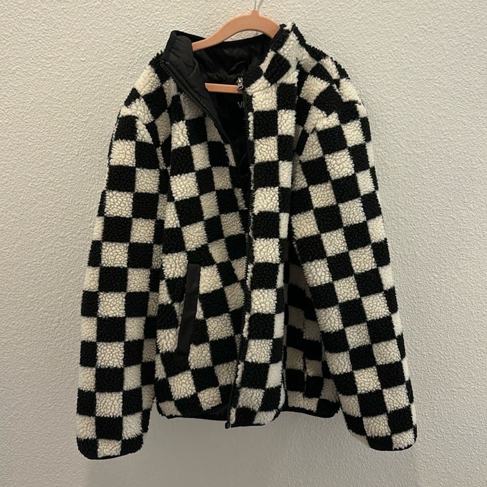 vans checkered jacket